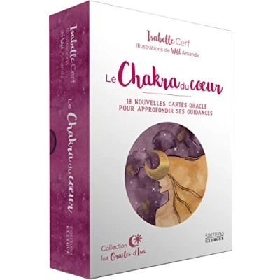 Image de Coffret Le Chakra du coeur Extension 18 nouvelles cartes oracle pour approfondir ses guidances Livre d’occasion Correct