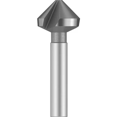 Image de Bosch Accessories 2608597504 Fraise à noyer conique HSS queue cylindrique trois taillants 90 Ø 6,3 mm