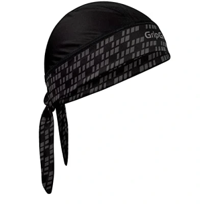 Image de GripGrab Bandana Foulard Sport Multi Fonctions sous Casque Léger Vélo Unisex, Noir, Taille Unique