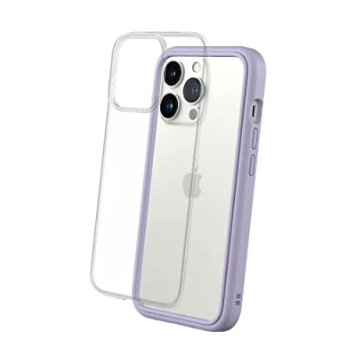 Image de RhinoShield Coque Compatible avec [iPhone 13 Pro] Mod NX Protection Fine Personnalisable Technologie Absorption des Chocs [sans BPA] Lavande