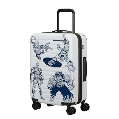 Image de Samsonite Stackd Disney Spinner S Bagage à Main Extensible 55 cm 35/42 L Multicolore (Marvel Comics), x 40 20 cm, Bagages pour Enfants