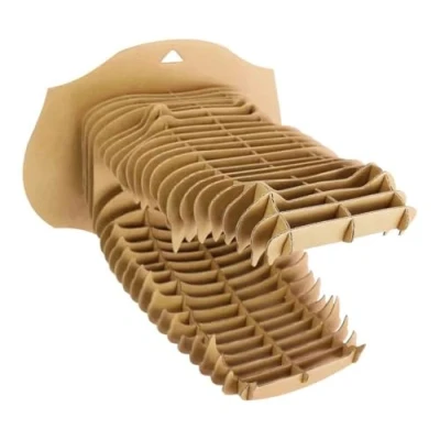 Image de MegaCrea DIY Maquette en Carton à Assembler Trophée Crocodile 2