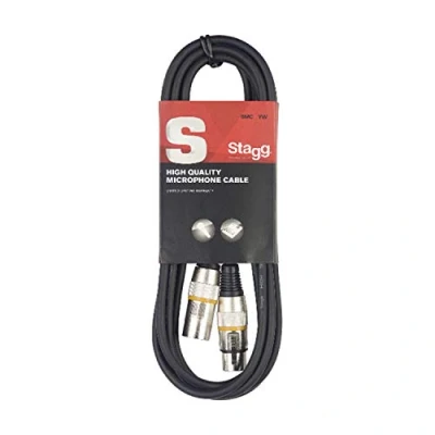 Image de Stagg SMC3 YW Câble Microphone Jaune 3m