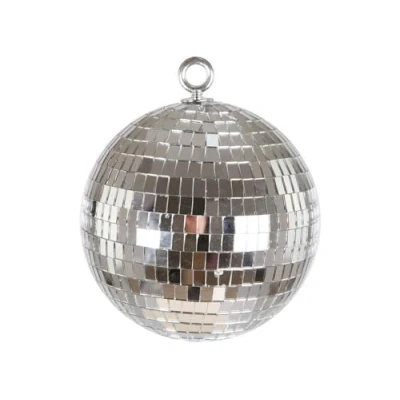 Image de P&#039;TIT CLOWN 23457 Boule à Facettes Ø 15 cm Indispensable pour vos Soirées Disco ! Polystyrène Argenté