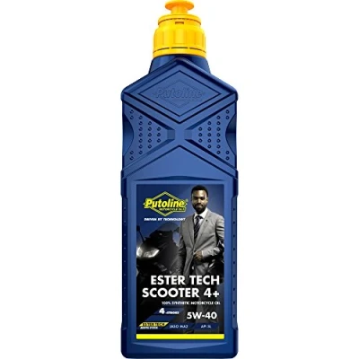 Image de PUTOLINE Huile Moteur 4 Tps 5W 40 Ester Tech Scooter 4T+ 1L