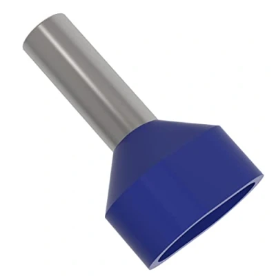 Image de Embouts Double de câble 0,5 16 mm² isolés Gaines d&#039;extrêmité Cables 10 1000 unité sélection: (100 pièces, Bleu)