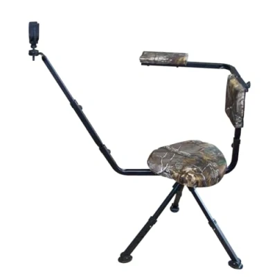 Image de Berger &amp; Schröter Schießstuhl 360 klappbar/tragbar Chaise Mixte, Camouflage, m