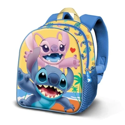 Image de Disney Lilo et Stitch Ocean Sac à dos Basic, Bleu, 30 x 38 cm, Capacité 13 L