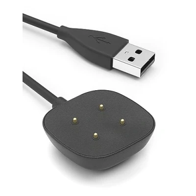 Image de Sinoacc Câble de charge rapide rechange pour Fitbit Versa 4 et Sense 2, 1 m, montre connectée Sense/Sense 2/Versa 3/Versa