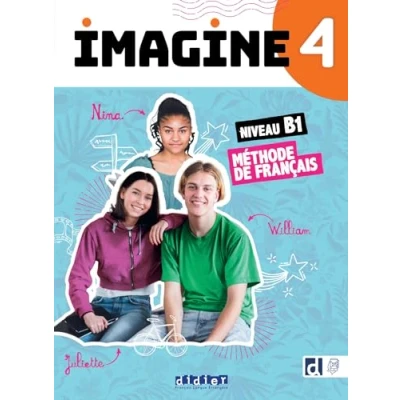 Image de Imagine 4 Niv. B1 Livre + didierfle.app