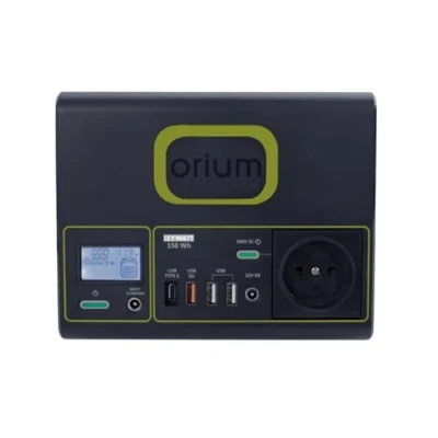 Image de Orium, Station d&#039;énergie portative IZYWATT 150, batterie 146Wh/150W, légère et compacte, pour le camping l&#039;extérieur