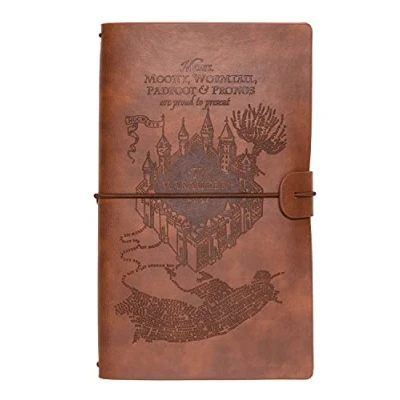 Image de Grupo Erik Ensemble Carnet de Voyage Harry Potter Notes 2 en 1 Notebook Simili Cuir