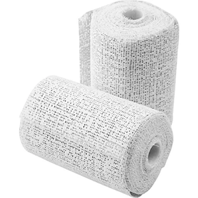Image de Bandes plâtrées Blanc 7,5 cm x 2,7 m 2 pcs