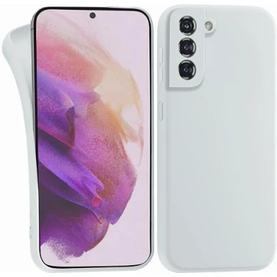 Image de MyGadget Coque pour Samsung Galaxy S21 Plus Case TPU Souple &amp; Soft Cover Protection Extra Fine Légère Étui Coloré Anti Choc et Rayures Blanc