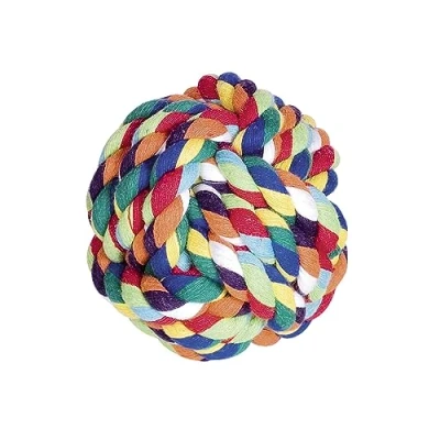 Image de Nobby Balle en Coton pour Chien Multicolore Taille L