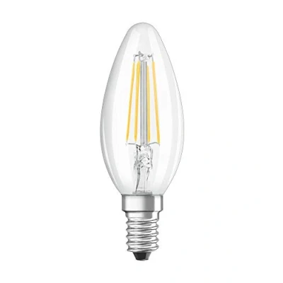 Image de Osram Ampoule led retrofit classic b 40 4w/827 220 240v fil e14 4058075436589