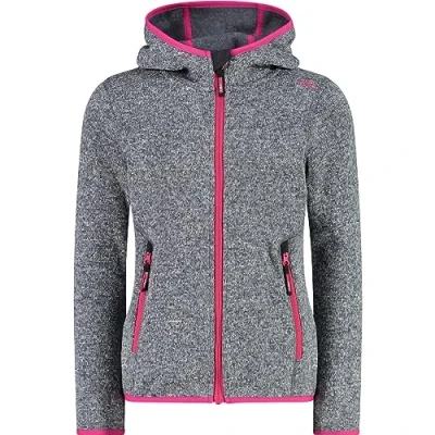 Image de CMP Veste Kid G à capuche fixe, Titane Fuchsia, 116