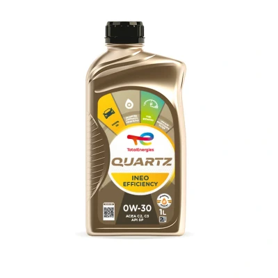 Image de Total Quartz Ineo Efficiency 0W 30 1I Huile moteur 228161 BMW: 3 Berline, 1 5 portes, MERCEDES BENZ: Classe C A