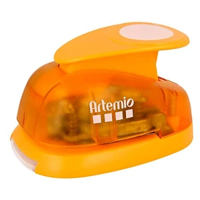 Image de Artemio VIHCP904 Grande Perforatrice à Levier Cercle Plastique Multicolore 3.8 cm