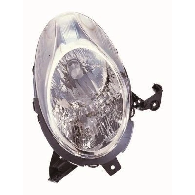 Image de ABAKUS 215 11C3R LD EM Phares droit H4 pour circulation à droite sans commande correcteur de site projecteur P43t NISSAN: MICRA C+C 3, 3