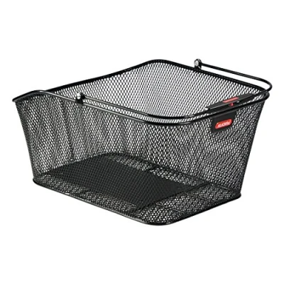 Image de KlickFix Hinterradkorb 2128051310 Mixte Adulte, Noir, 40x20x30cm