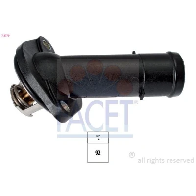 Image de FACET 7.8779 Thermostat d&#039;eau 92 Made in Italy OE Equivalent avec joint d&#039;étanchéite AUDI: A3 3/5 portes, Sportback, A1 portes
