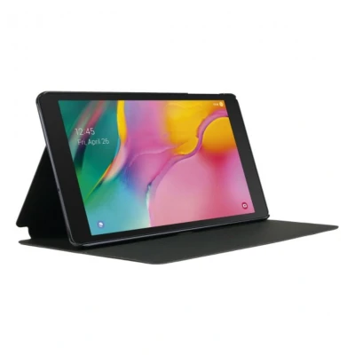 Image de MOBILIS Coque de Protection Folio Galaxy Tab A 2019 8&quot; (SM T290 / SM T295), Housse Antichoc, Fonction Support, Veille/Réveil Automatique, Noir