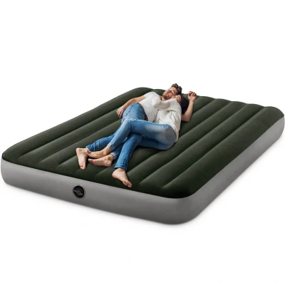 Image de INTEX Matelas prestige downy 2 places large Fiber Tech
