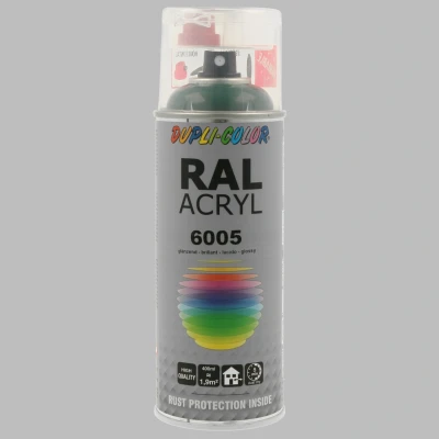 Image de DUPLI COLOR 349638 Vernis / laque RAL aérosol 6005 AUTO 7 0680 green 400 ml