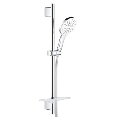Image de GROHE Rainshower 130 SmartActive 26576LS0 Ensemble de 3 jets Blanc Lune