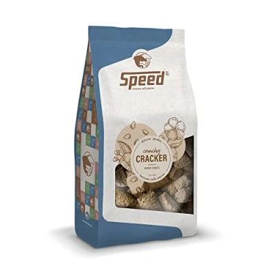 Image de Speed Delicious speedies Cracker, Friandise pour Chevaux aux graines de Lin précieuses, craquelins croustillants, Meilleurs ingrédients (0,5 kg)
