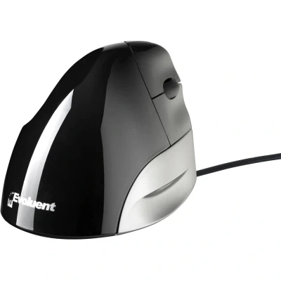 Image de Evoluent Souris Filaire Verticale Standard pour droitier Noir VMOUSSTDR