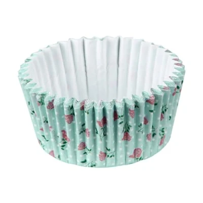 Image de Zenker 43956 Lot de 50 moules à muffins en papier motif étoile noire, moule muffin, gâteaux Papier, caissette 5,3 x 5 3 cm
