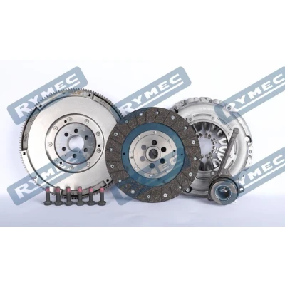 Image de RYMEC DF3033 kit d&#039;Embrayage à quatre pièces avec butée hydraulique, volant d’inertie bimasse de vis sans réglage automatique 240