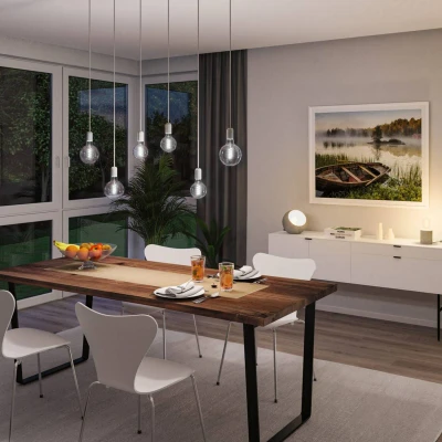 Image de Paulmann globe LED G95 ZigBee E27 6,3 W RGBW x3