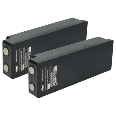 Image de vhbw 2X Batteries Compatible avec Scanreco Fasse, FBS590, EA2512, Effer, Fassi opérateur télécommande Industrielle (2000mAh, 7,2V, NiMH)