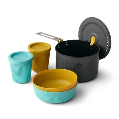 Image de Sea to Summit Frontier UL One Pot Cook Set [2P] [5 Piece] Sets de cuisine