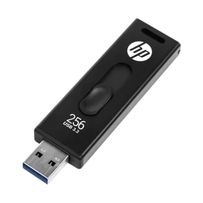Image de HP x911w 256Go Clé USB SSD 3.2, Vitesse de Lecture 410 Mo/s, d&#039;écriture 300Mo/s, Design Push and Pull