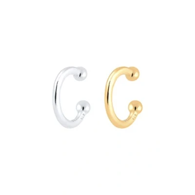 Image de Elli Boucles d&#039;oreilles, Femme, Taille: One Size, Silver coloured/gold coloured