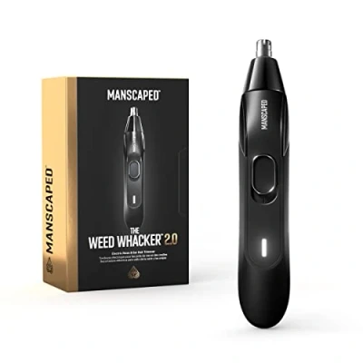 Image de MANSCAPED® Weed Whacker® 2.0 Tondeuse électrique Nez &amp; Oreilles Outil de précision, Moteur 7000 tr/min, Batterie rechargeable, Wet/Dry, Facile à nettoyer, Nouvelle lame interchangeable en acier inox