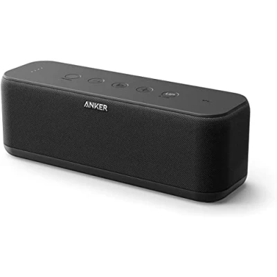 Image de Anker Sound Core Boost 20 W BLUETOOTH SPEAKER WITH Bassup Technology, IPX5 Waterproof, Can be Used As Extra Battery, m Range (Certified Refurbished)