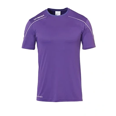 Image de uhlsport Stream 22 Kurzarm Maillot Homme, Violet/Blanc, XXL