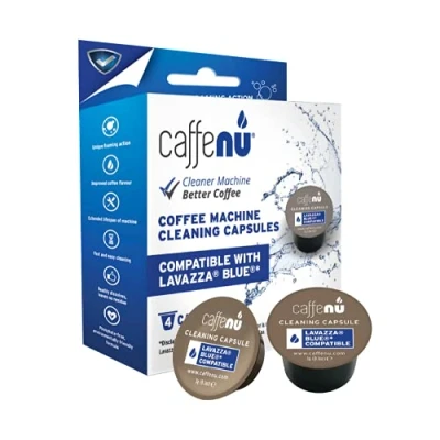 Image de Caffenu Capsules de nettoyage Lavazza Blue Pour un café savoureux À combiner avec le kit détartrant Complétez votre Barista