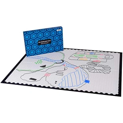 Image de Hexers XL Role Playing Game Board: Mat Alternative Dungeons &amp; Dragons DND Pathfinder RPG Compatible 44&#039;&#039;x34&#039;&#039; 1&#039;&#039; Squares hexes Foldable Dry Erase