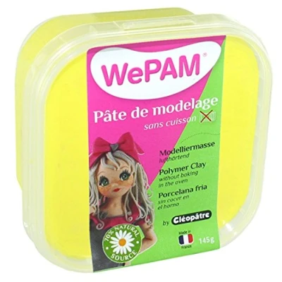 Image de WePAM PFWYEL 145 Pâte de modelage Jaune g