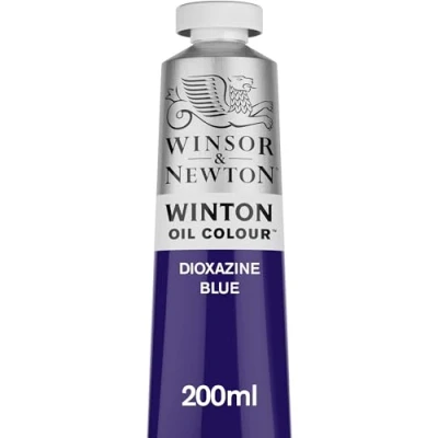 Image de Winsor &amp; Newton Winton Huile 200ml Bleu Dioxazine