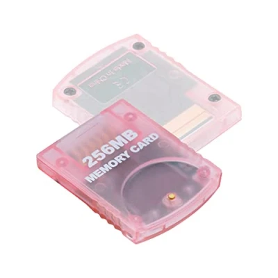 Image de Mcbazel Carte mémoire de Stockage Jeu 256 Mo pour Console Wii/Gamecube GC
