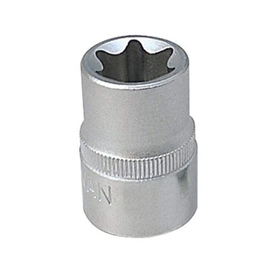 Image de KS TOOLS 911.4323 Clé à douille DIN3120, ISO1174 E18 Acier chrome vanadium Profilé en E, Torx extérieur moleté