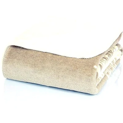 Image de Glart Couverture douillette, douce et chaude, ultra moelleuse, idéale comme jeté de canapé, plaid, couvre lit, taille XL 150 x 200 cm, gris/plumes J2F