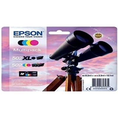 Image de Epson Originale Cartouche d&#039;encre, Noir et Multicolore, Lot de 4
